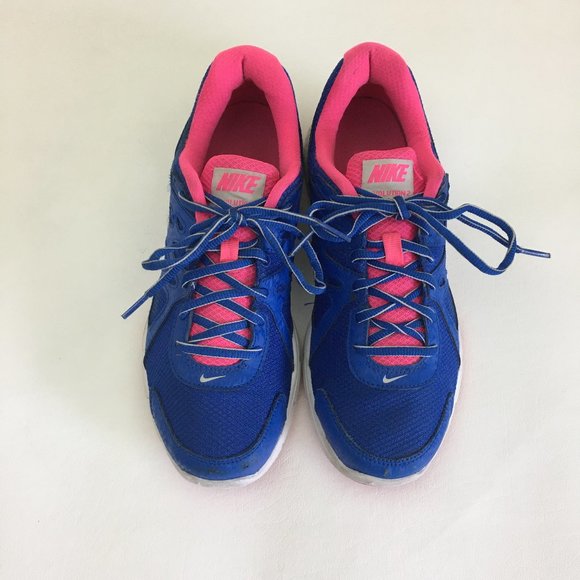 Nike Women’s Revolution 2 Running Shoes Blue/Pink 9.5 - Picture 2 of 12
